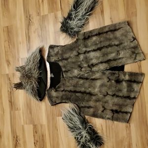 DIY Wolf/ Creature Costume Vest